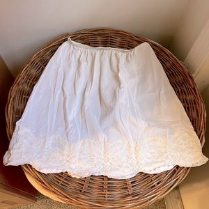 Vintage white slip